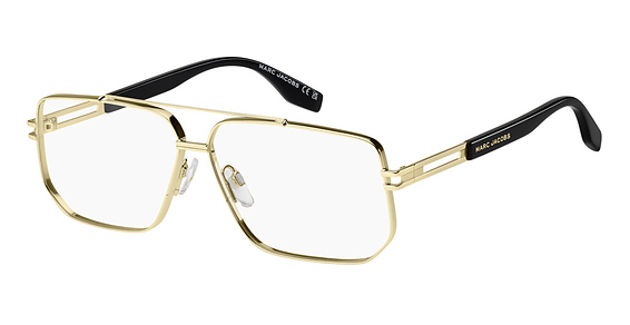 Marc Jacobs Marc 878 - Gold, Metal, Rectangle frame
