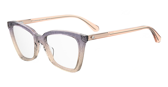Kate Spade Gaia - Shaded Grey Pink, Acetate, Cat Eye frame
