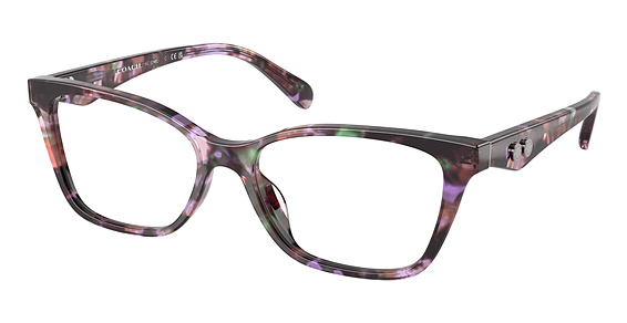 COACH HC6248U - Amethyst Pearl Tortoise, Plastic, Oval frame