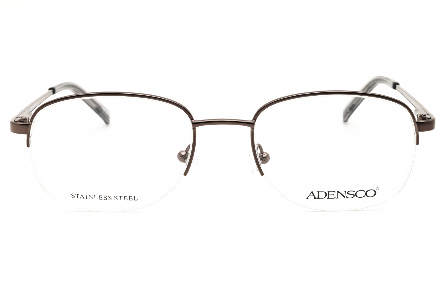 Adensco AD 140 - Ruthenium, Metal, Oval frame