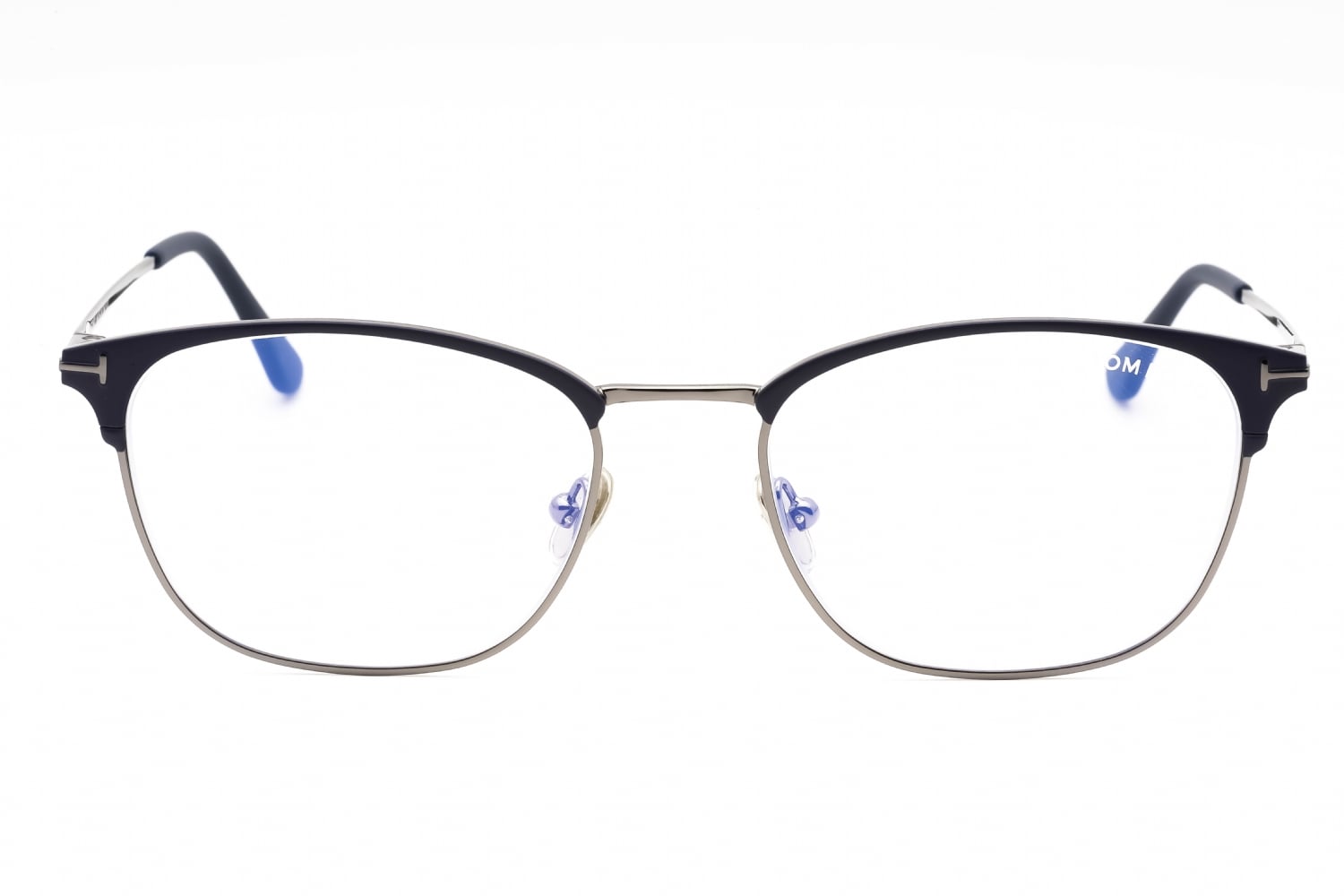 Tom Ford FT5750-B - Matte Blue, Metal, Oval frame