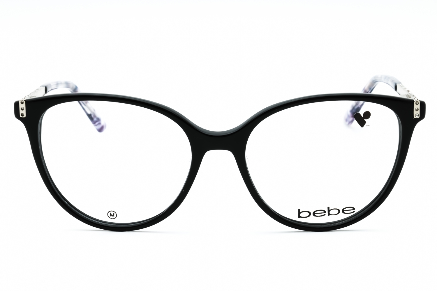 Bebe BB5215 - JET, Acetate, Round frame