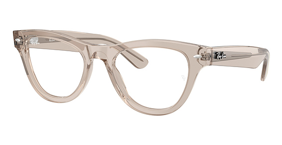 Ray-Ban RX5510 - Transaprent Light Brown, Plastic, Cat Eye frame