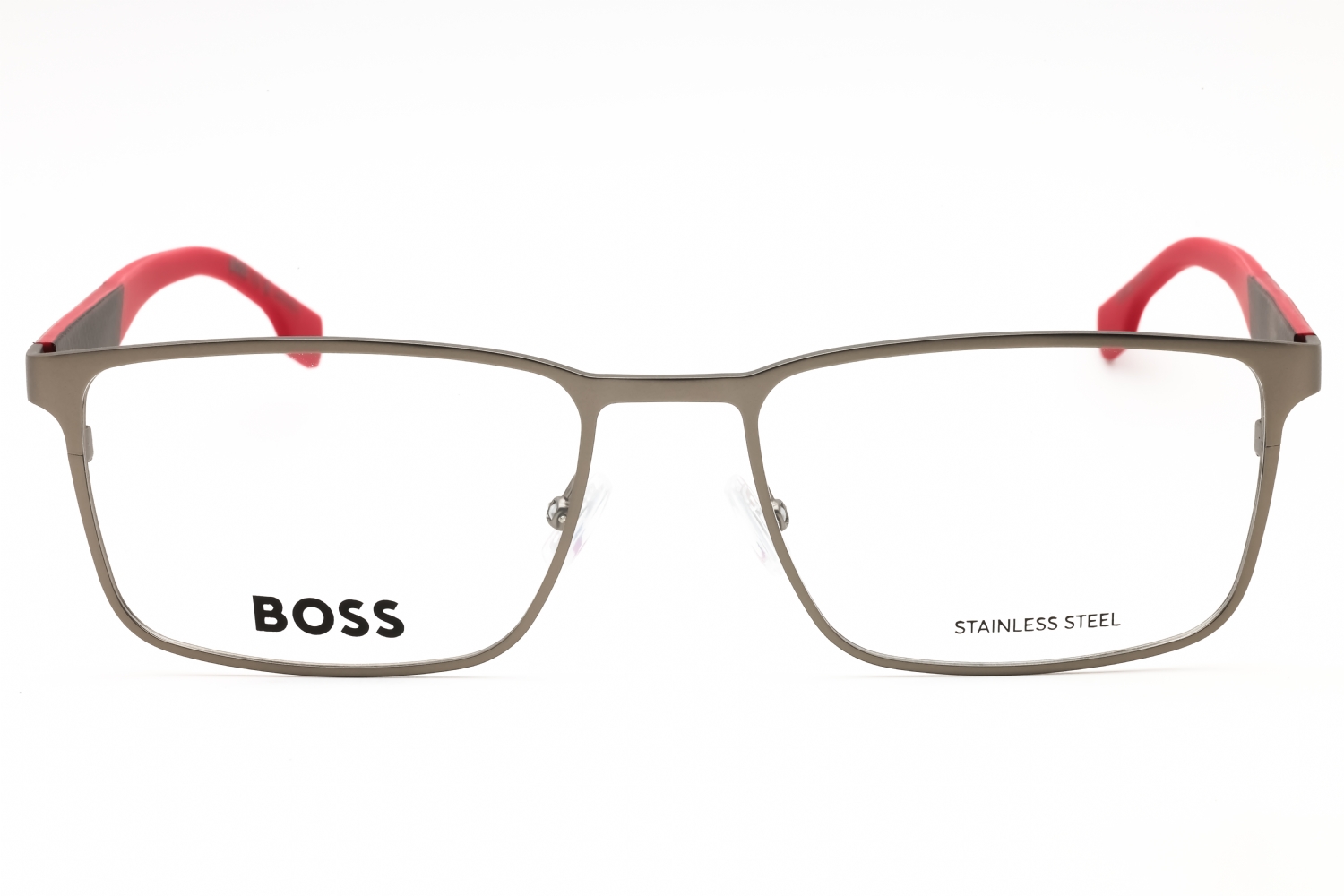 Hugo Boss BOSS 1488 - Ruthenium RED, Metal, Rectangle frame