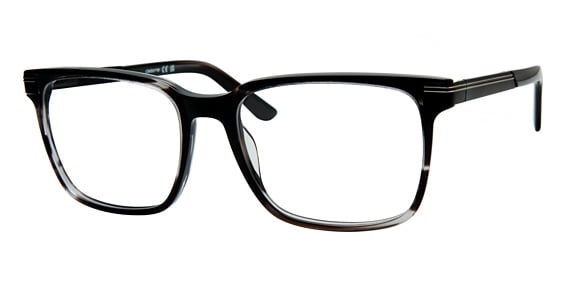 Liz Claiborne CB 326 - Bk Strgre, Acetate, Rectangle frame