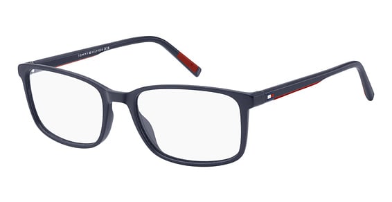 Tommy Hilfiger TH 2327 - Blue, Plastic, Rectangle frame