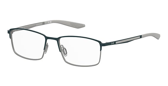 Under Armour UA 5116/G/US - Mtgrn Gry, Stainless Steel, Rectangle frame