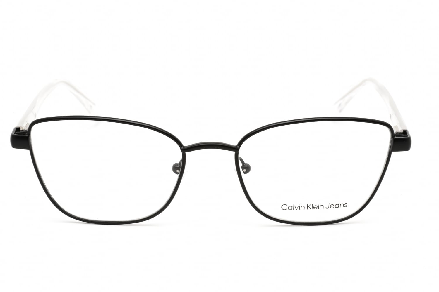 Calvin Klein Jeans CKJ21224 - Matte Black, Metal, Cat Eye frame