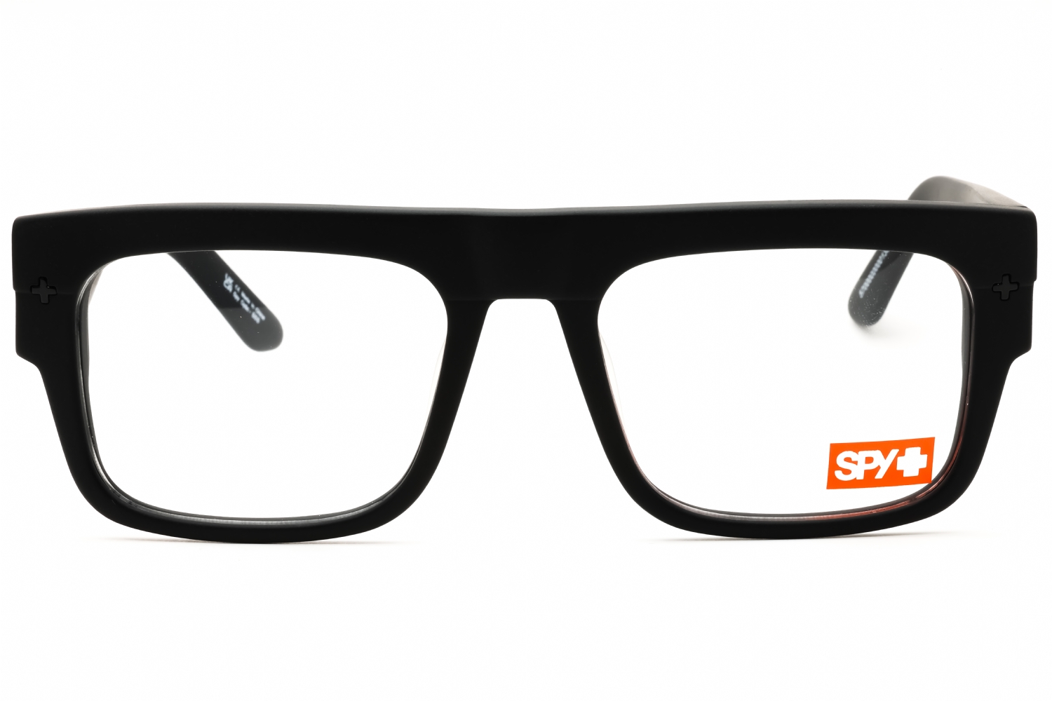 SPY COLESON 57 - Matte Black, Acetate, Rectangle frame