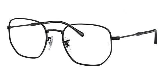 Ray-Ban RX6496 - Black, Metal, Oval frame