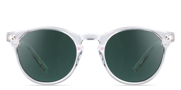 KITS x Vasuma Slussen Kids Sun - Crystal, Acetate, Round frame