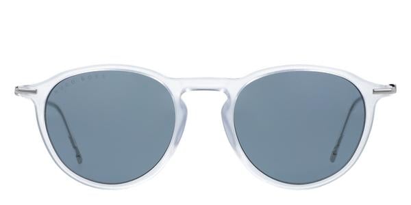 Hugo Boss 1309/S - Crystal Silver, Acetate, Round frame