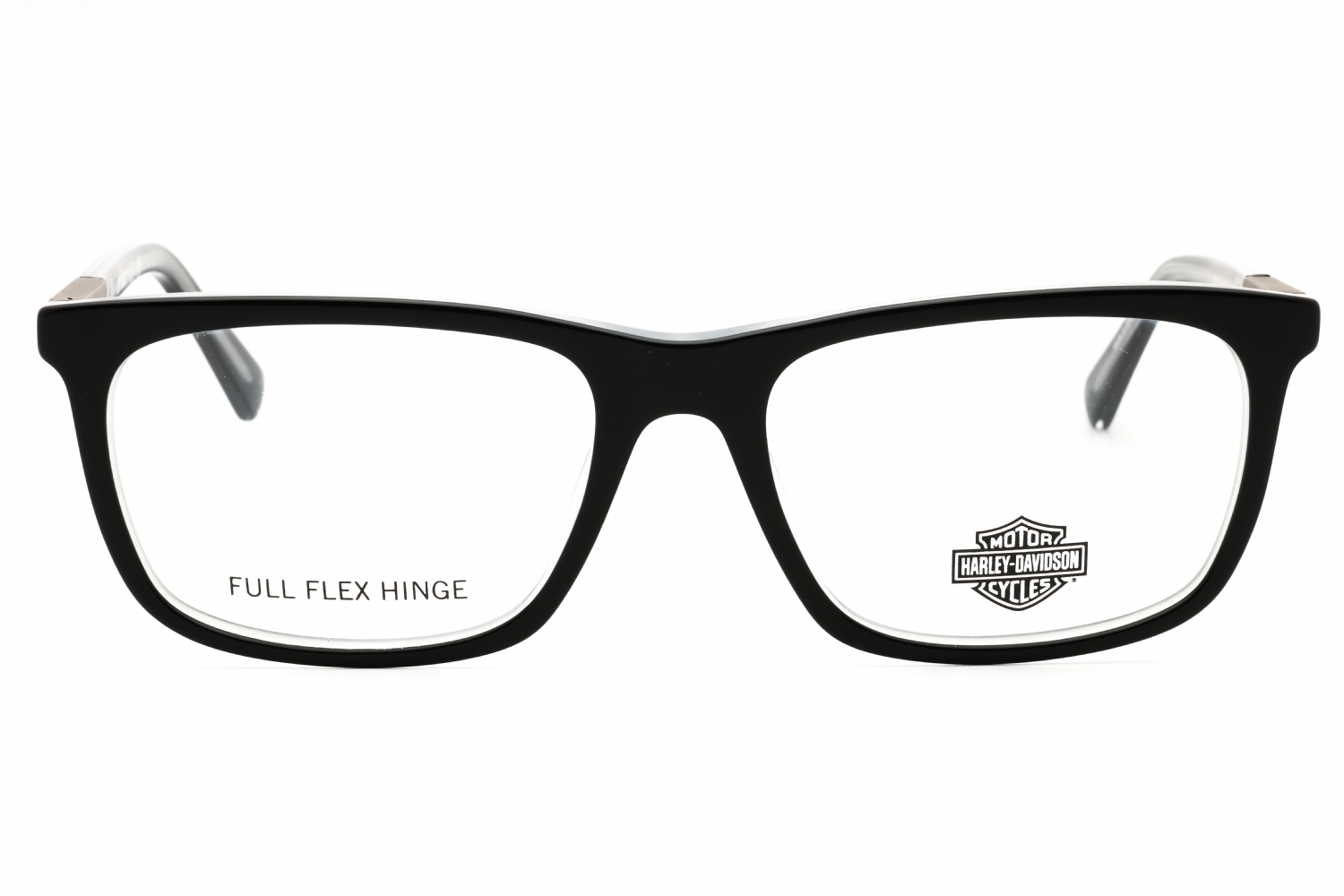 Harley Davidson HD0975 - Black/crystal, Acetate, Rectangle frame