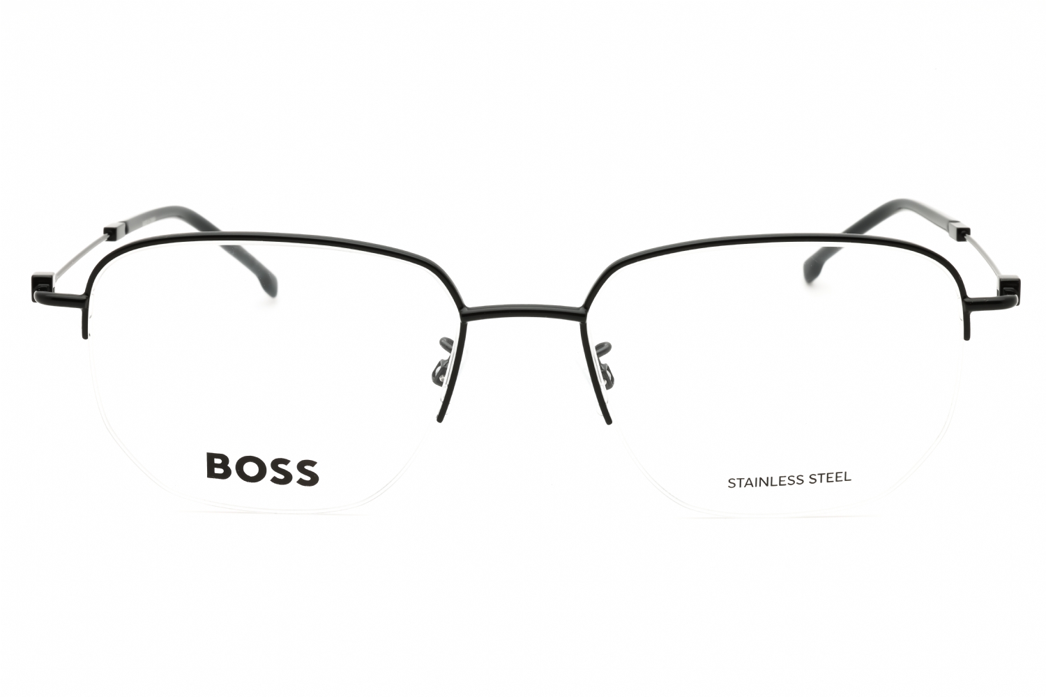 Hugo Boss BOSS 1544/F - Black, Metal, Oval frame