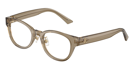Jimmy Choo JC3058D - Transparent Brown, Plastic, Cat Eye frame