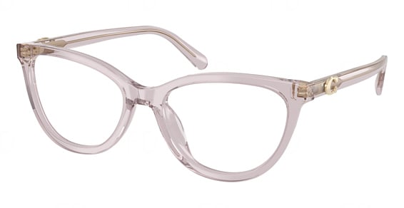 COACH HC6304U - Transparent Mauve, Plastic, Mixed Shapes frame