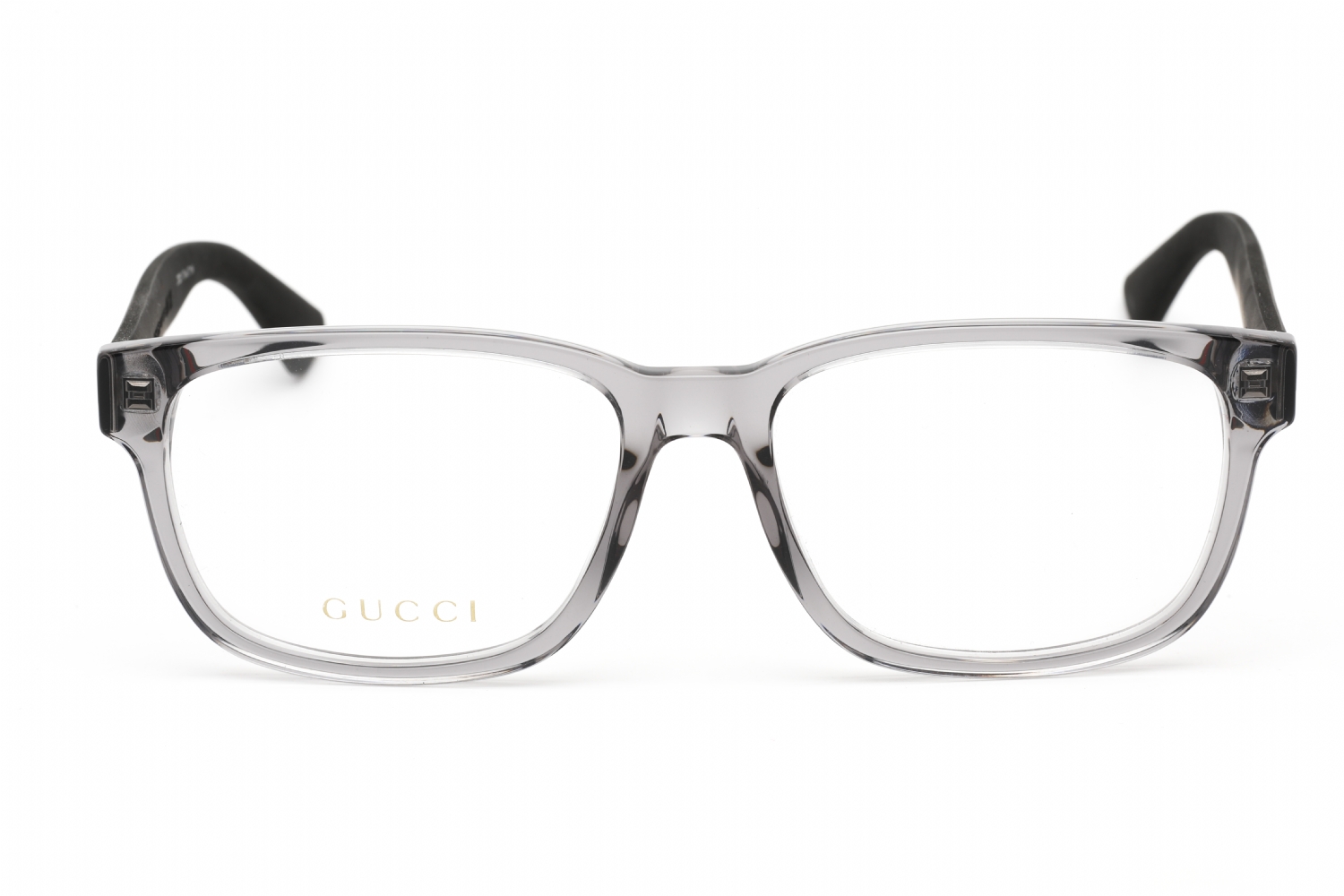 Gucci GG0011O - Grey, Mixed Materials, Rectangle frame