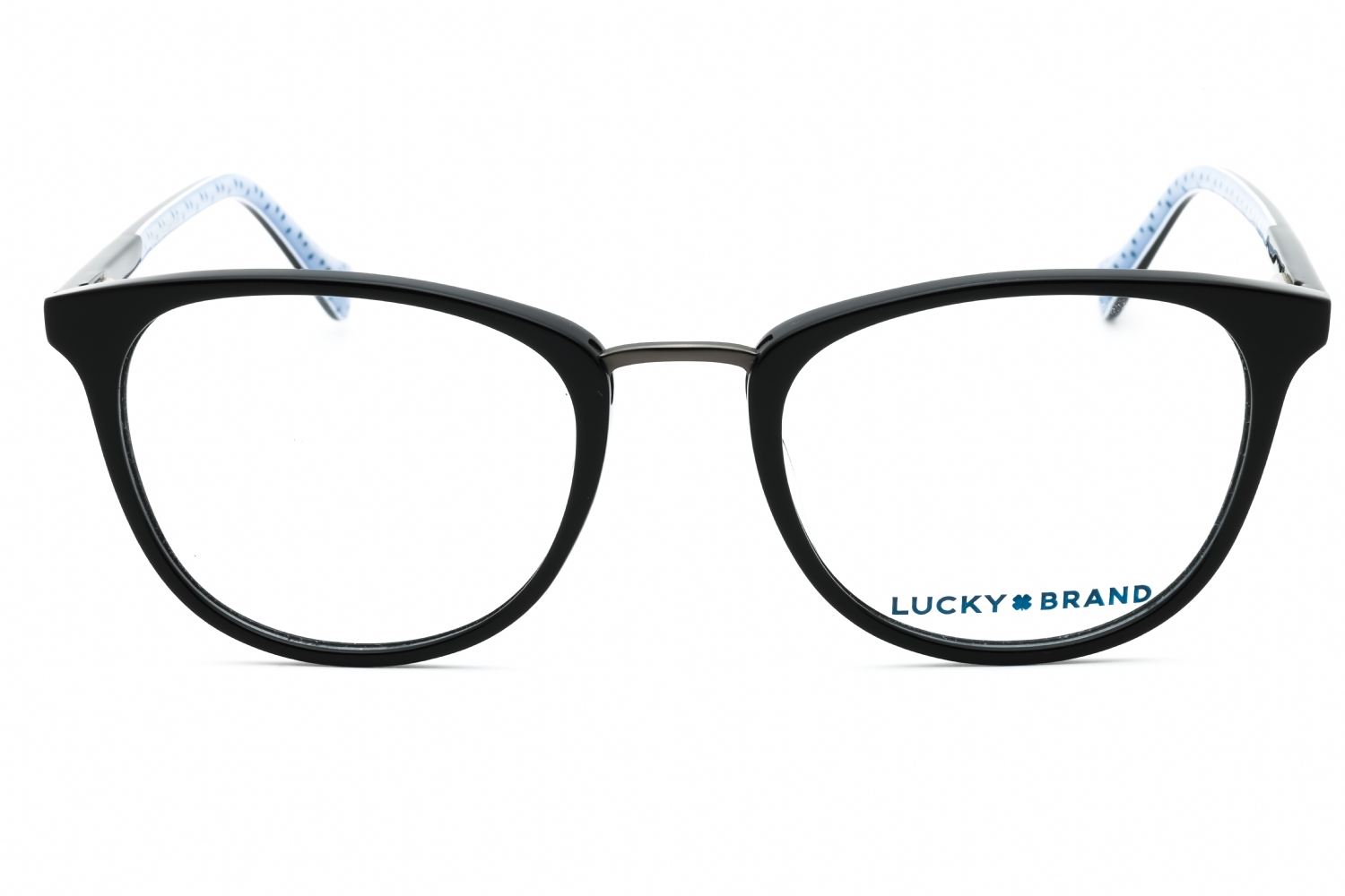 Lucky Brand D217 - Black, Acetate, Rectangle frame