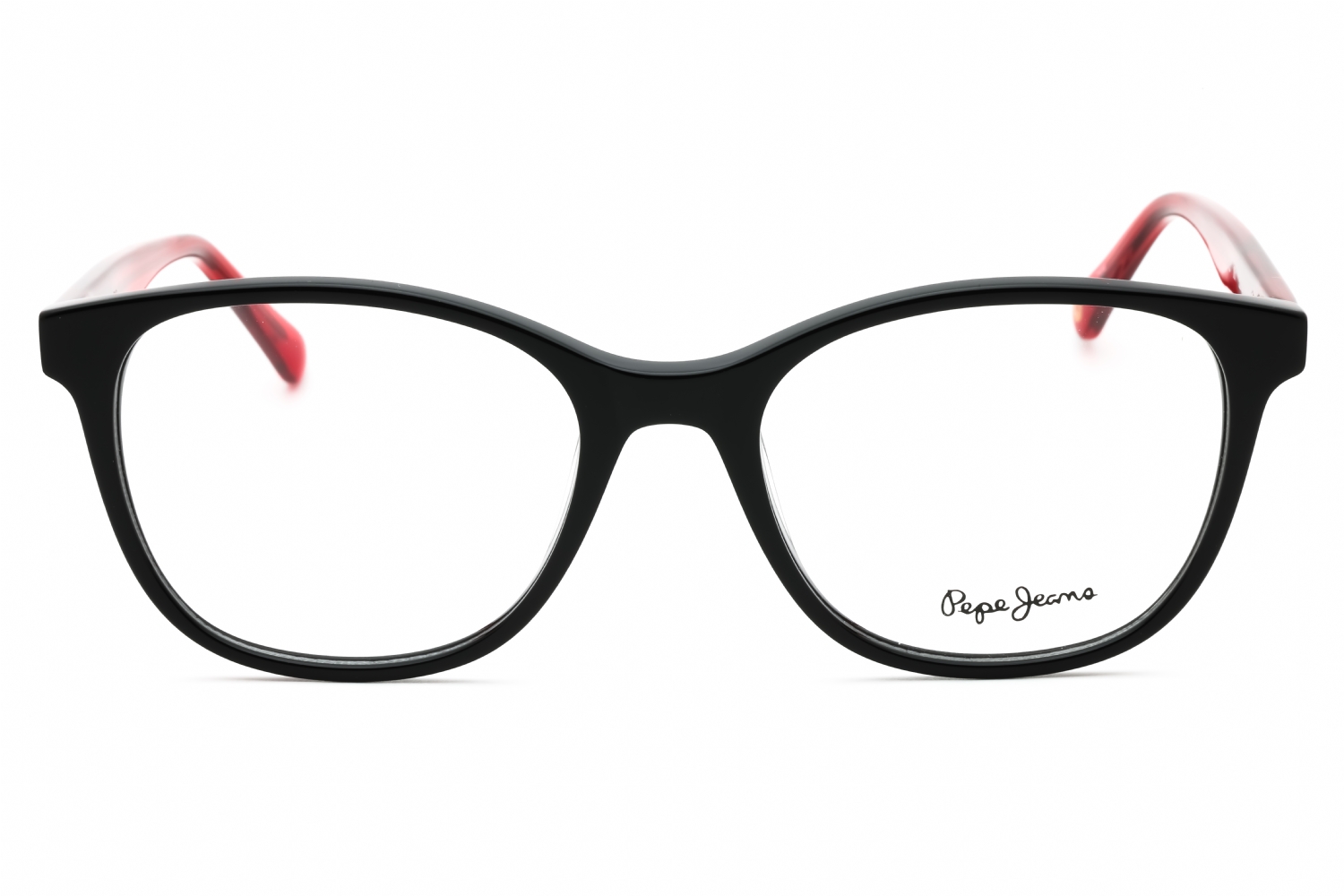 Pepe Jeans PJ3513 - Solid Black, Plastic, Round frame
