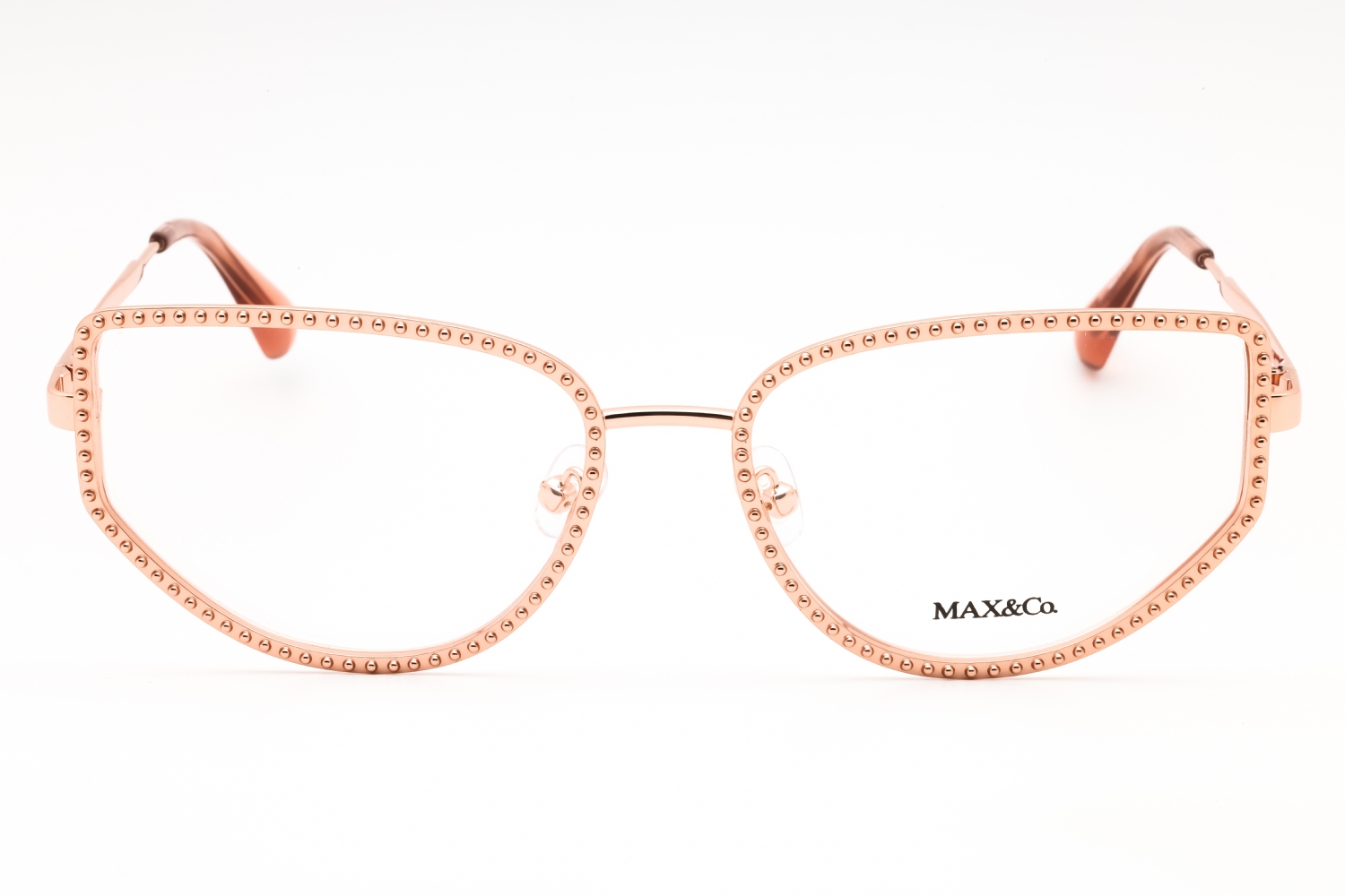 Max & Co MO5122 - Pink Gold, Metal, Cat Eye frame