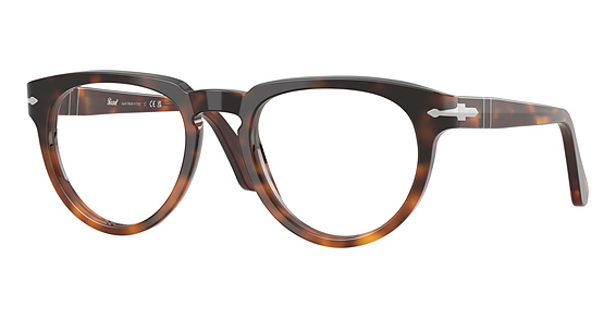 Persol PO3377V - Tortoise Dark Brown, Plastic, Oval frame