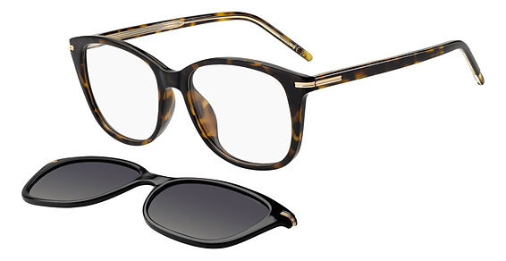 Hugo Boss Boss 1862/G/C - 086lb Hvn, Plastic, Rectangle frame