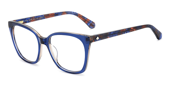 Kate Spade KS Taya 2 - Blue, Acetate, Rectangle frame