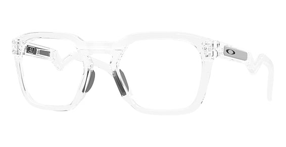 Oakley OX8208 HSTN SQ RX - Polished Clear, Acetate, Rectangle frame