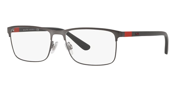 Polo PH1190 - Matte Dark Gunmetal, Metal, Rectangle frame