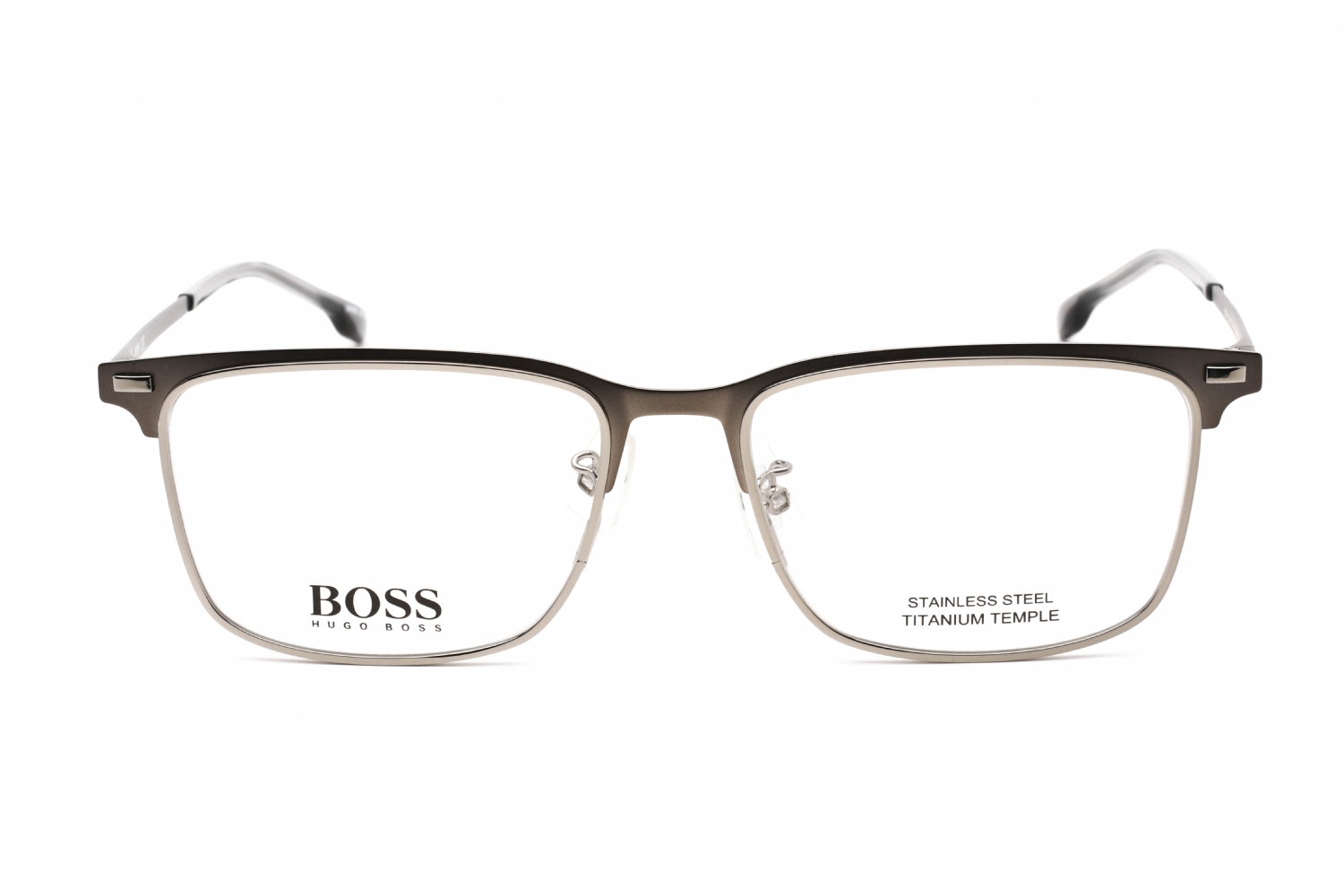Hugo Boss BOSS 1224/F - Matte Ruthenium, Metal, Rectangle frame