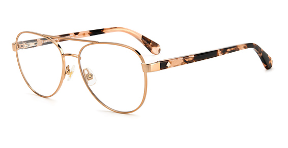 Kate Spade Talulah - Red Gold, Stainless Steel, Aviator frame