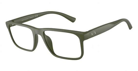 Armani Exchange AX3147U - Matte Green, Acetate, Mixed Shapes frame