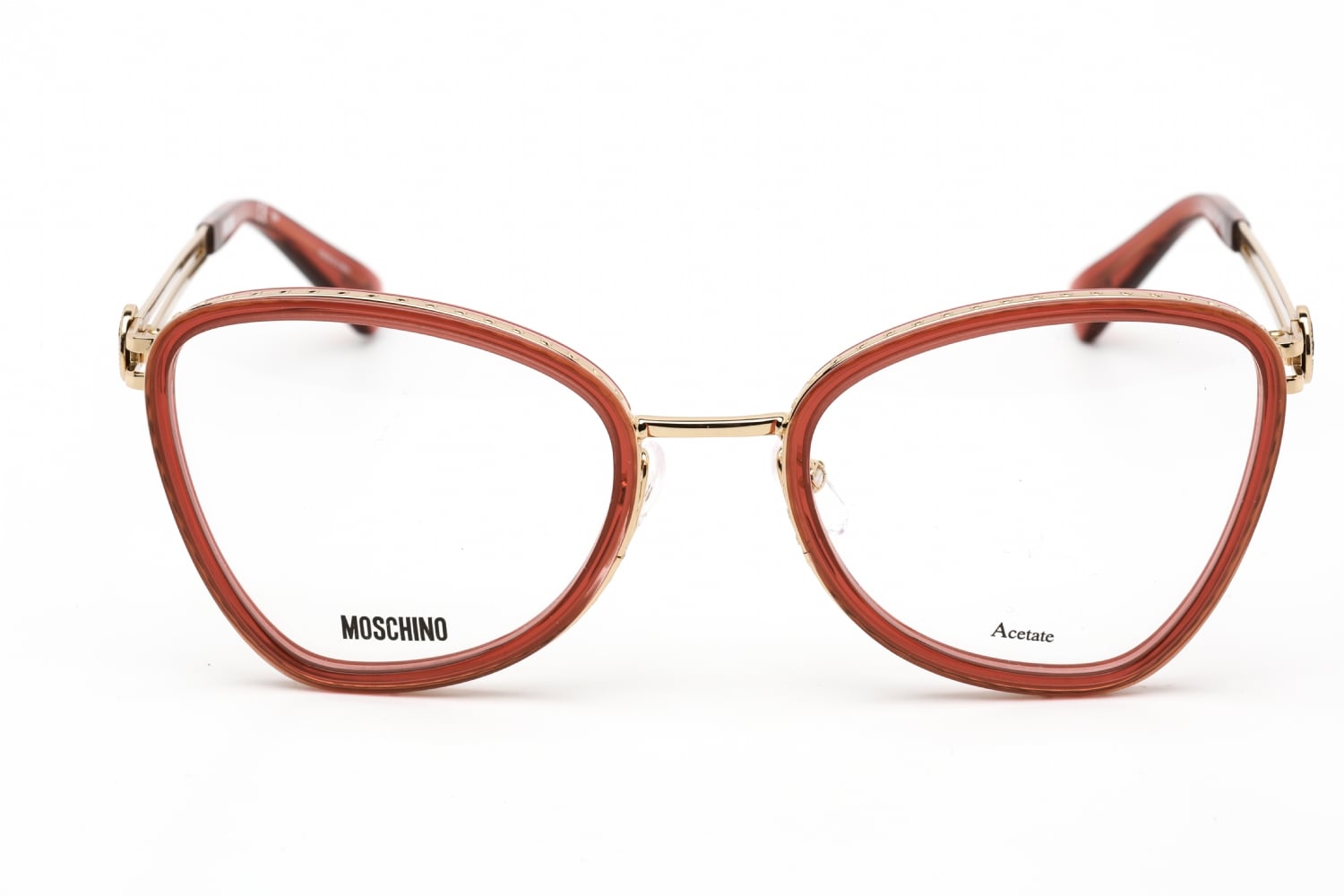 Moschino MOS584 - Burgundy, Acetate, Cat Eye frame