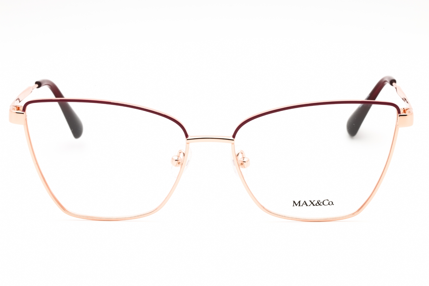 Max & Co MO5035 - Pink Gold, Metal, Cat Eye frame