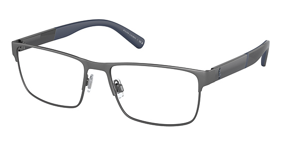 Polo PH1215 - Semishiny Dark Gunmetal, Metal, Rectangle frame