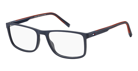 Tommy Hilfiger TH 2283 - Blue Red, Plastic, Rectangle frame