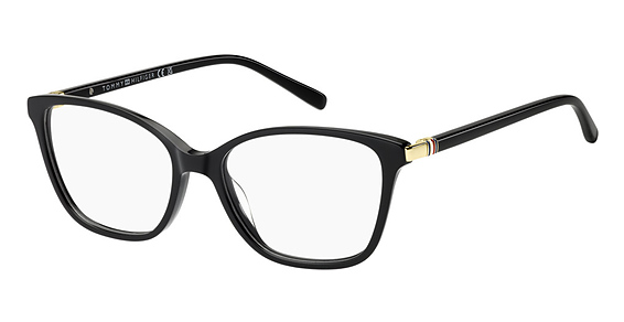 Tommy Hilfiger TH 2354 - Black, Acetate, Cat Eye frame