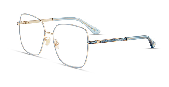 Stuart Weitzman WZN 1004/G - Blue Gold, Stainless Steel, Rectangle frame