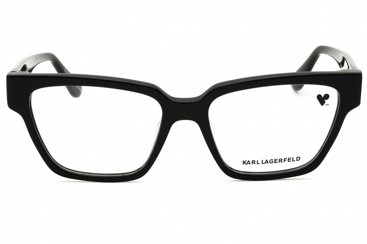 Karl Lagerfeld KL6112RN - Black, Acetate, Rectangle frame