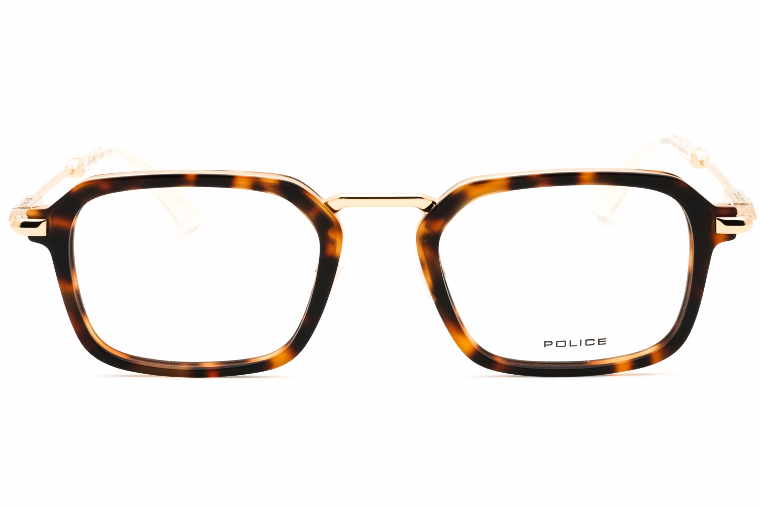 Police VPLL73 - Shiny Rose Gold, Metal, Rectangle frame