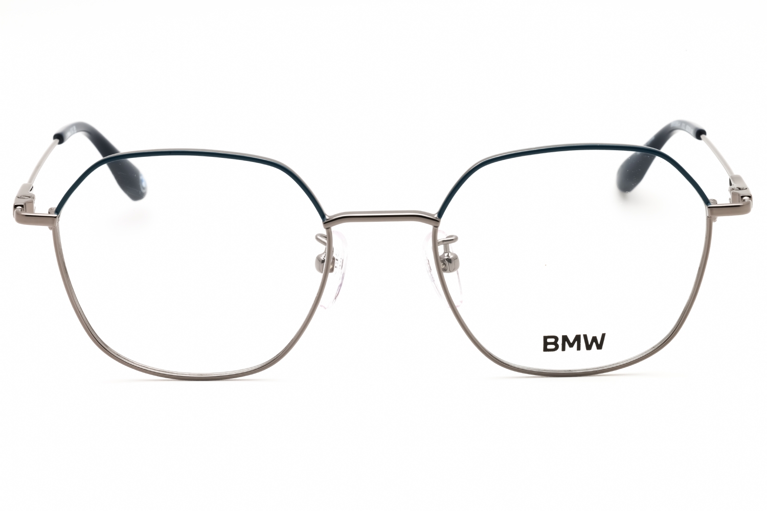 BMW BW5095-H - Shiny Dark Ruthenium, Metal, Round frame