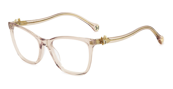 Carolina Herrera HER 0395/G - Nude, Acetate, Cat Eye frame