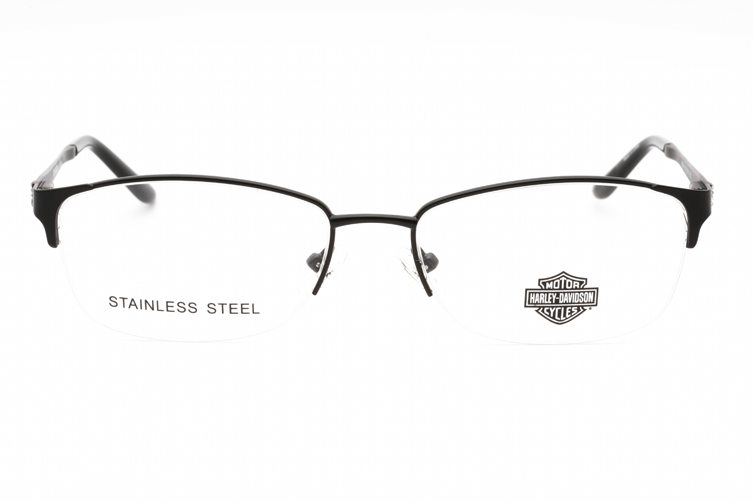Harley Davidson HD0541 - Matte Black, Metal, Oval frame