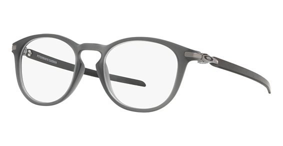 Oakley OX8149 PITCHMAN R CARBON - Satin Grey Smoke, Acetate, Round frame