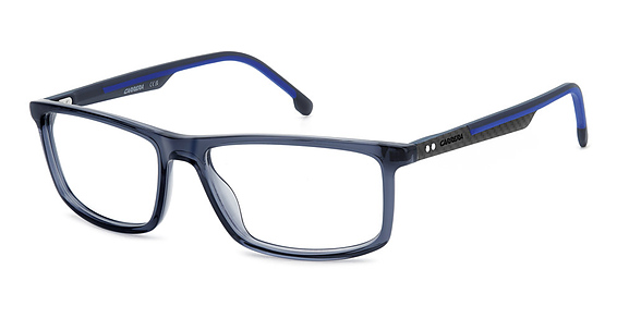 Carrera 8912 - Blue, Acetate, Rectangle frame