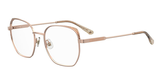 Kate Spade KS Zeena 2/G - Rose Gold, Stainless Steel, Geometric frame