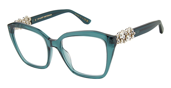 Stuart Weitzman WZN 1023/G - Green, Acetate, Rectangle frame