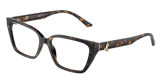 Jimmy Choo JC3008 - Havana, Plastic, Rectangle frame