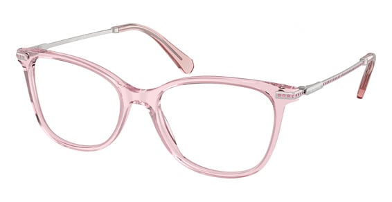 Swarovski SK2010F - Trasparent Rose, Plastic, Cat Eye frame