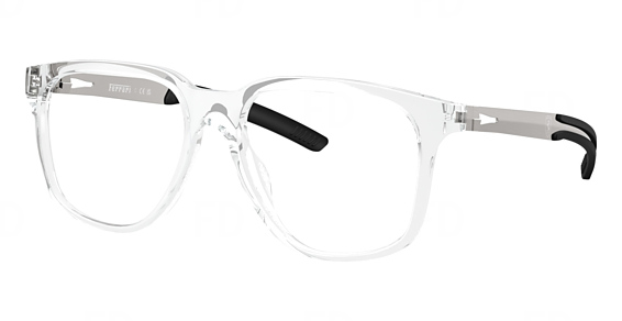 FERRARI FZ8027U - White Transp. Clear, Acetate, Rectangle frame